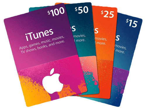 گیفت کارت های شرکت اپل